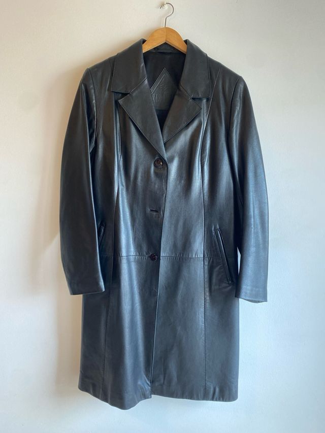 Chaqueta cuero mujer