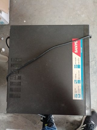 Reproductor video VHS sanyo