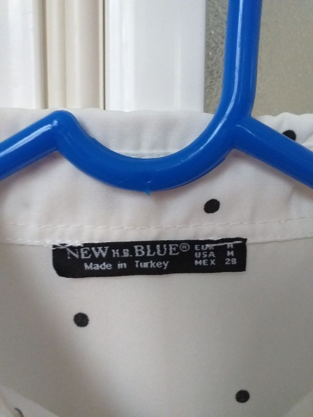 Blusa a pois taglia S