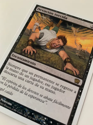 Devoción torcida - carta mtg