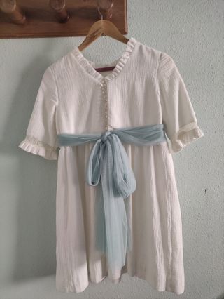 Vestido comunión corto