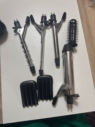 plancha y moldeador de pelo