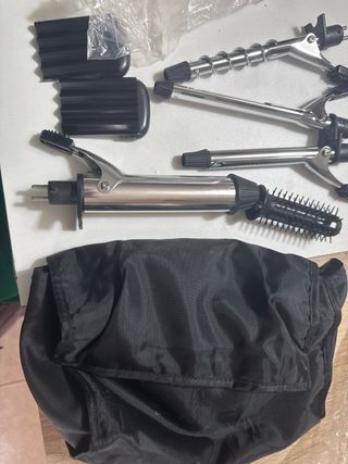 plancha y moldeador de pelo