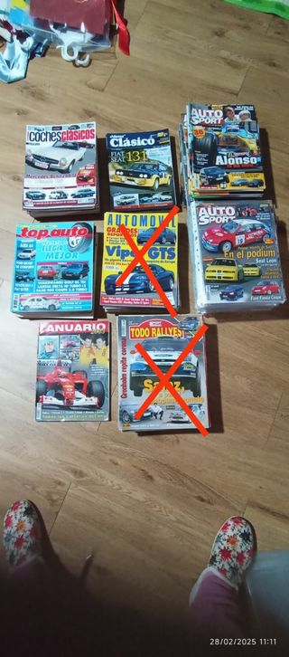 Revistas coches.