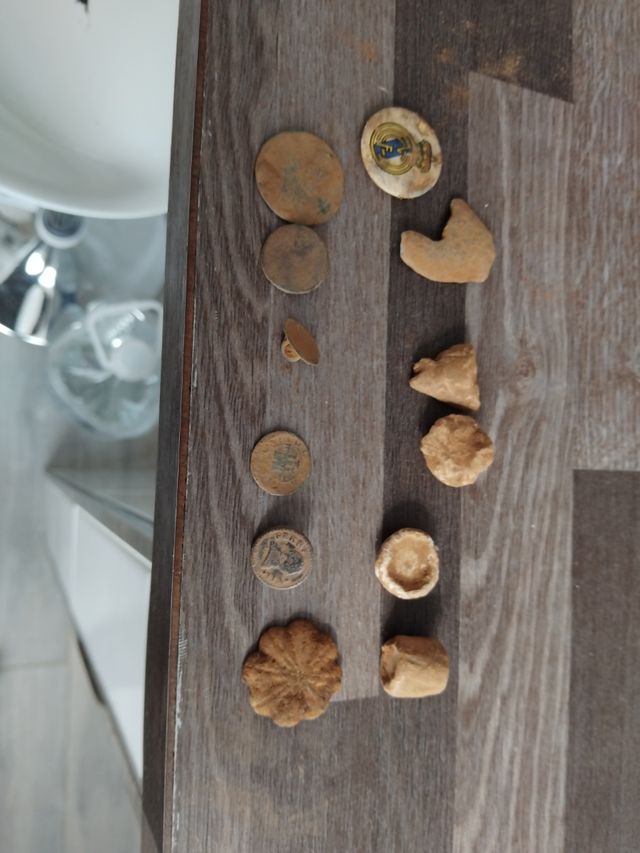 Lote piezas antiguas