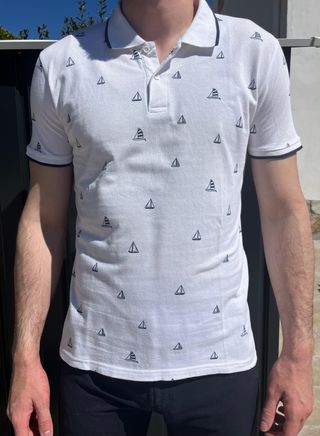 Polo Pull and Bear marinero