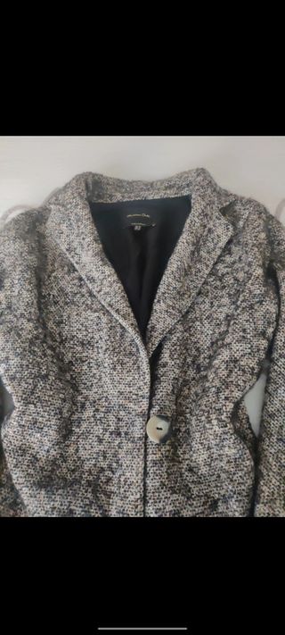 Abrigo Massimo Dutti xs
