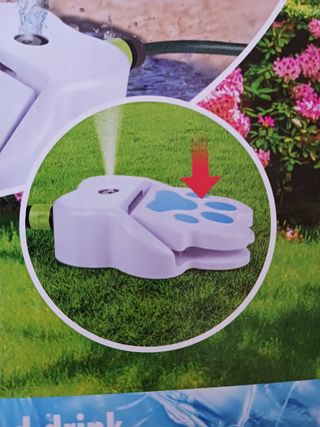 Fontana per cani da  giardino