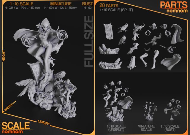 Raven { Teen Titans } Impresión 3D