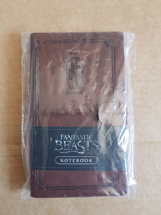 Cuaderno de viaje " Fantásticas Bestias"