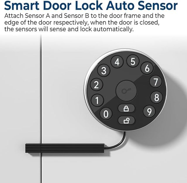 Cerradura de puerta con teclado digital