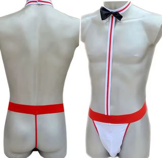 Tanga con pajarita de hombre.T-ÚNICA.CON ETIQUETA