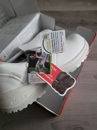 Zapatos seguridad a ESTRENAR