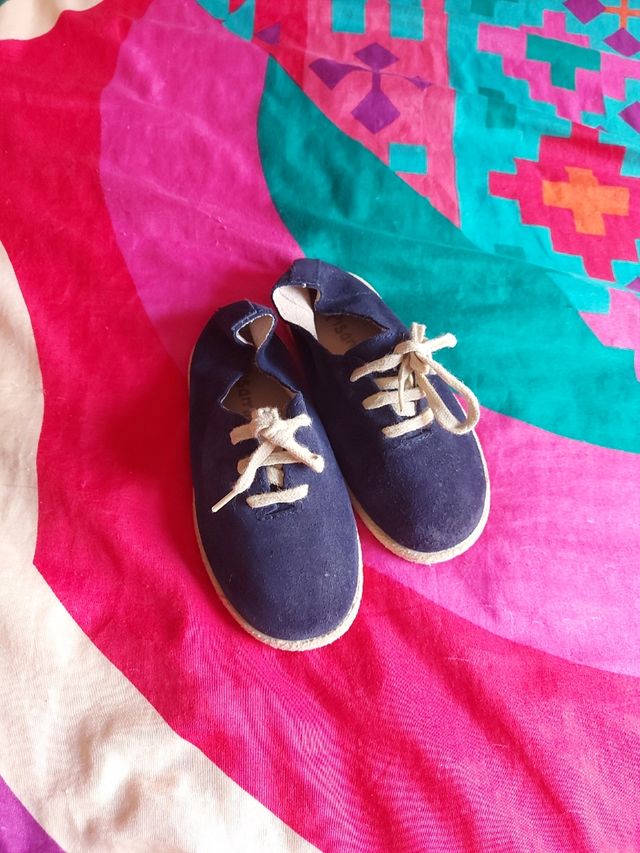 Zapatos lona pisamonas