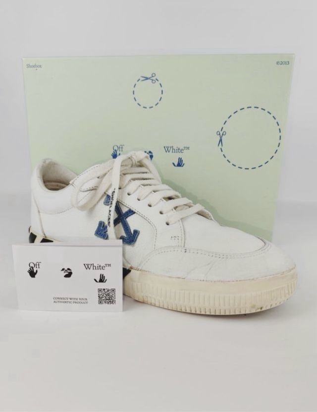 Off White Vulcanized talla 45 como nuevas! 