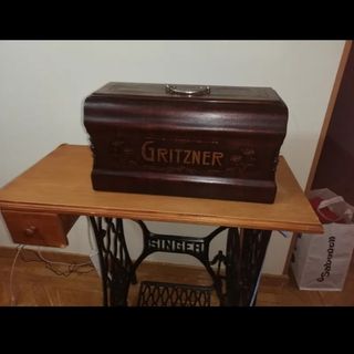 Protector de madera de maquina de coser