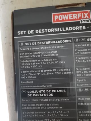 Destornilladores
