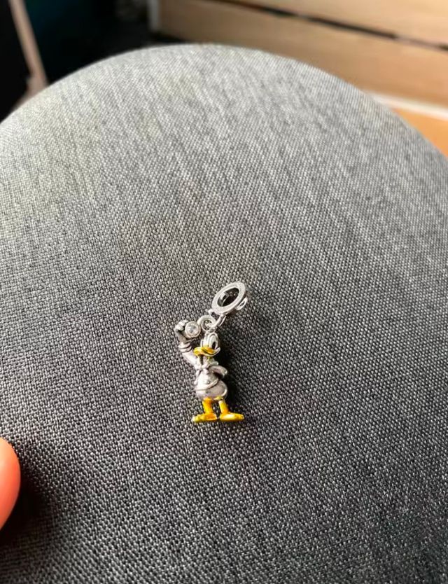 Charm Plata Pato Donald Disney compatible Pandora
