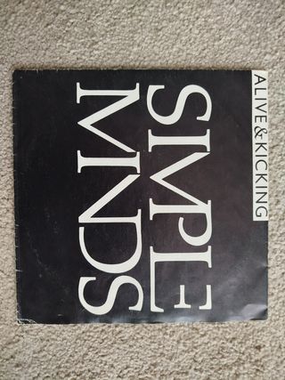 Simple Minds Alive e Kicking vinile
