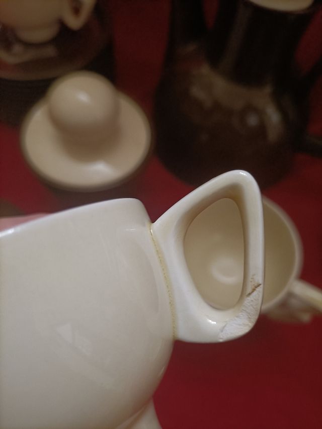 Juego de café porcelana a estrenar