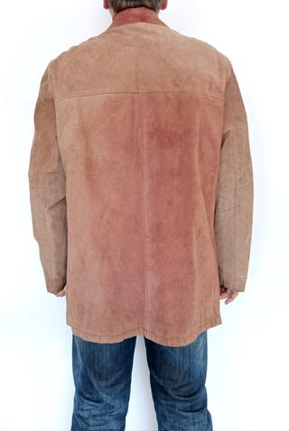 Chaqueta de ante XXL. Medidas indicadas