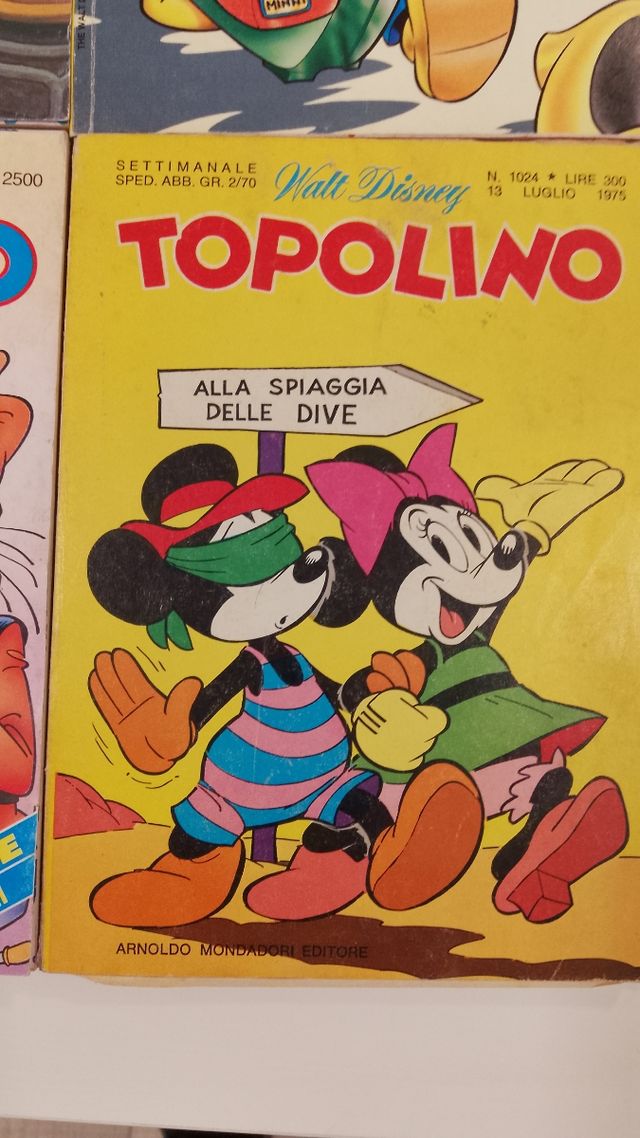 Topolino fumetti vintage