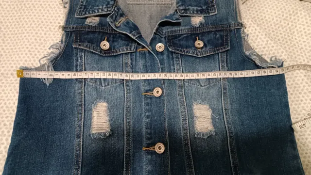  Vestido vaquero sin mangas, Miss Sister talla S