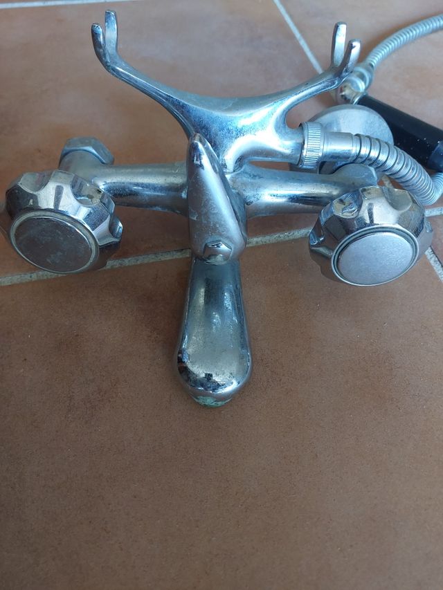 Grifo bañera y ducha vintage