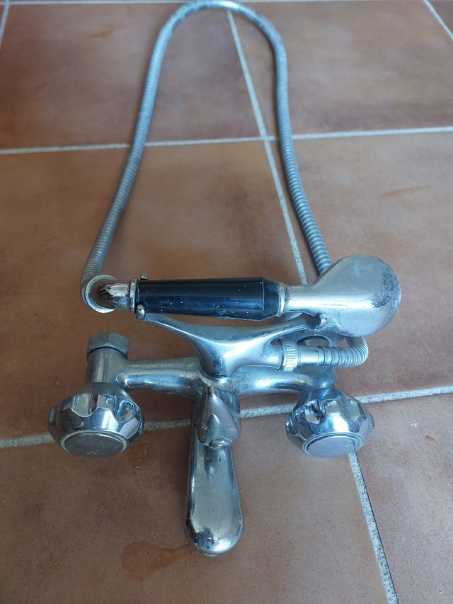 Grifo bañera y ducha vintage