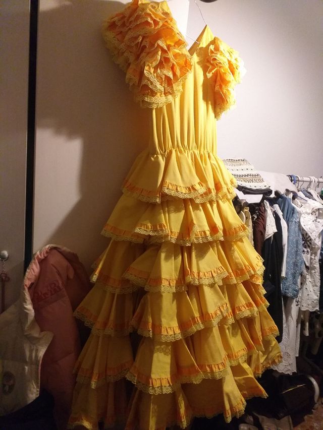 Traje flamenca