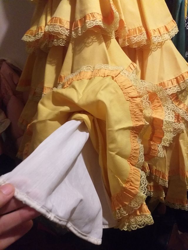Traje flamenca