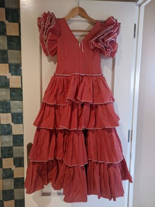 Traje de flamenca niña 