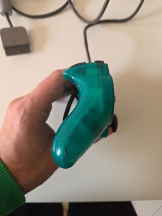 Controller originale Sony PS1 Verde raro