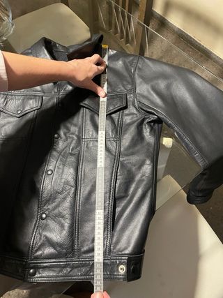 Chaqueta de cuero tipo LEVIS