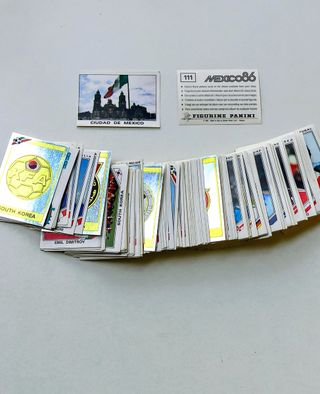 MUNDIAL MEXICO 86 CROMOS PANINI