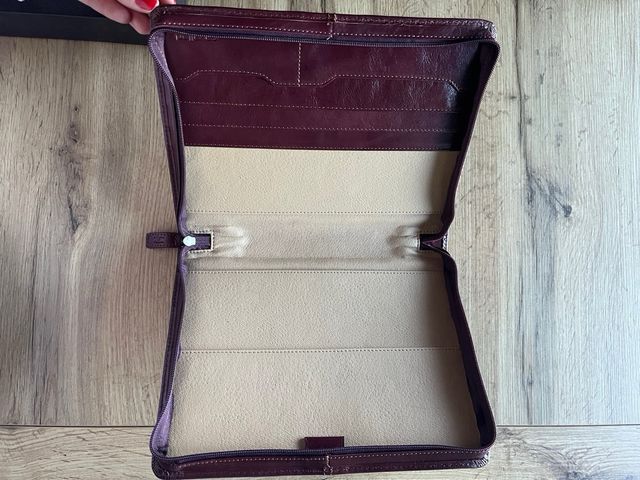 Portadocumenti in vera pelle