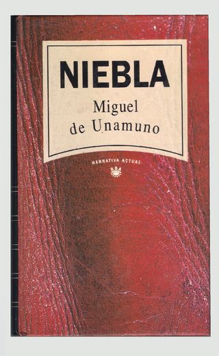 Libro Niebla, de Miguel de Unamuno
