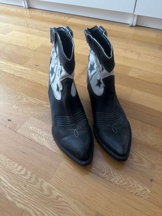 Botas camperas. Cómodas!El desgaste de bota es así