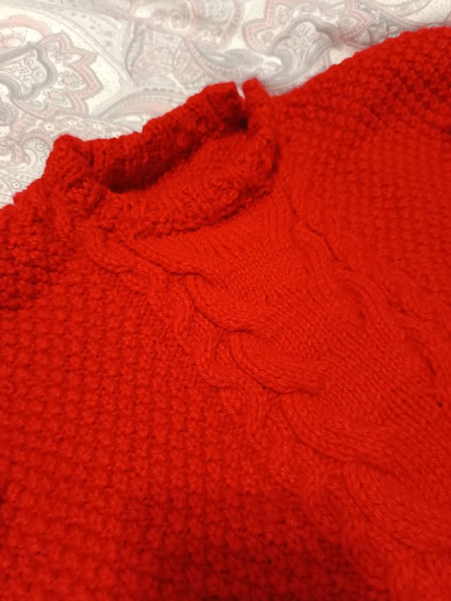 Jersey tejido a mano