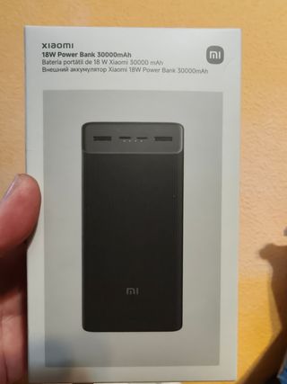 Powerbank xiaomi 30.000 mah carga rapida