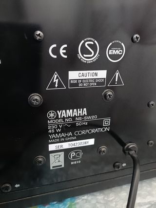Home cinema Yamaha 