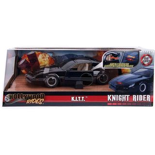 KNIGHT RIDER K.I.T.T. DIECAST ESCALA 1:24 CON LUZ
