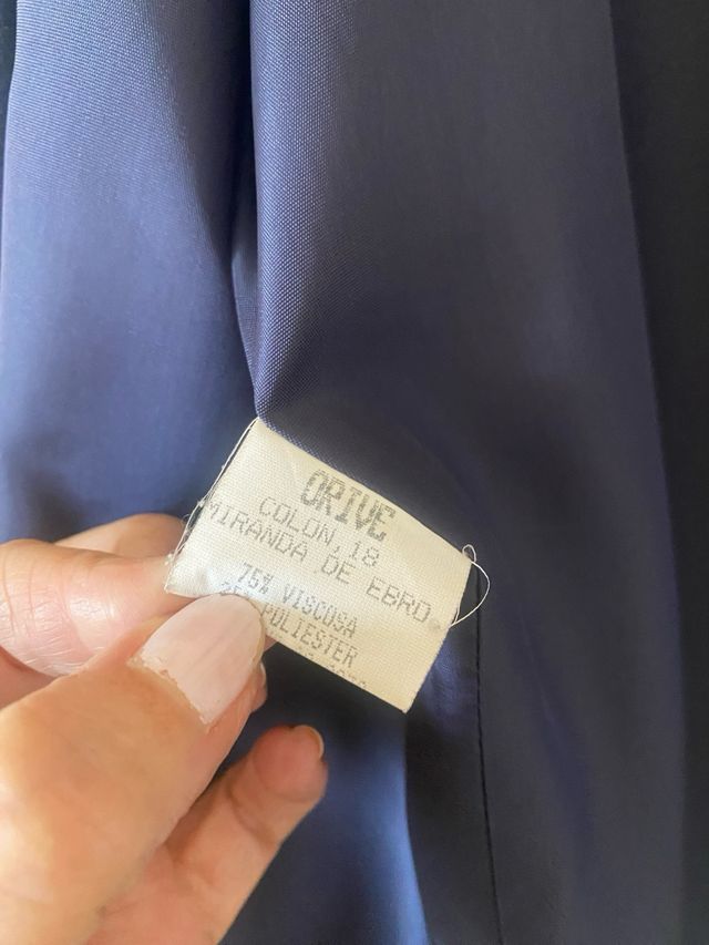 Chaqueta señora azul