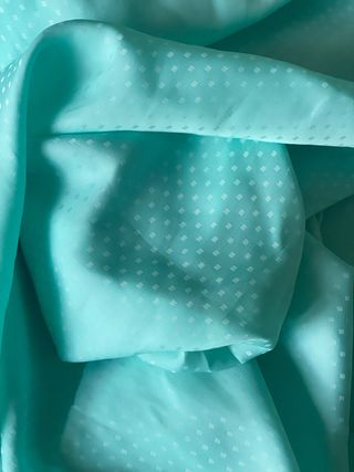 Chollo saten turquesa  3 ms