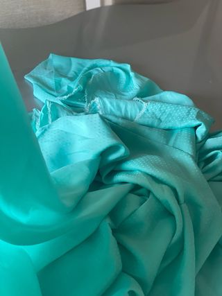 Chollo saten turquesa  3 ms