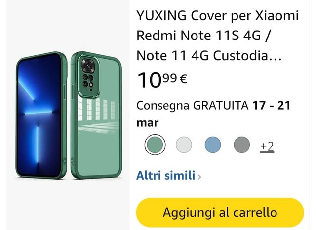 Back cover Redmi note 11 4G 