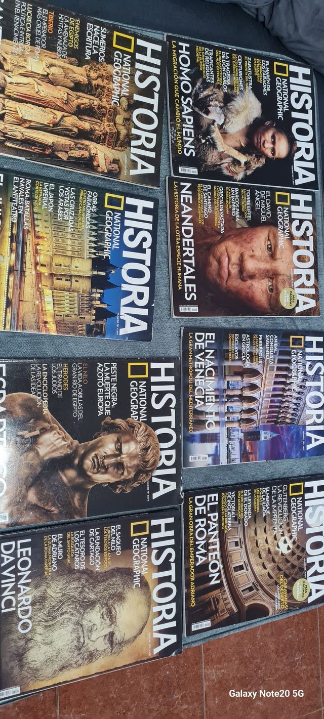 Revistas historia national geographic