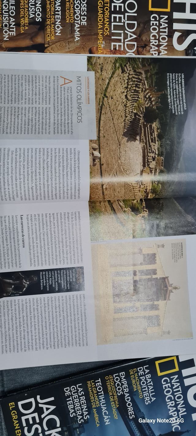 Revistas historia national geographic