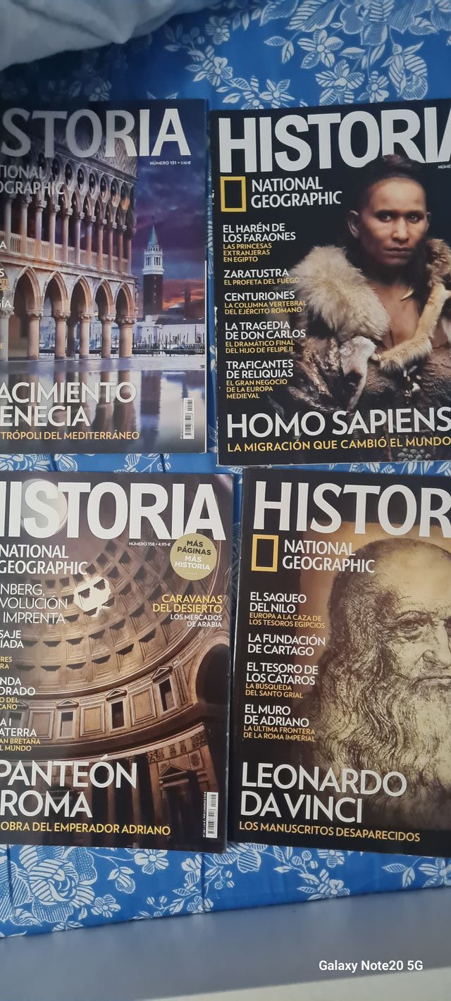 Revistas historia national geographic