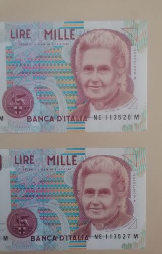Banconote 1000 Lire Italia 
